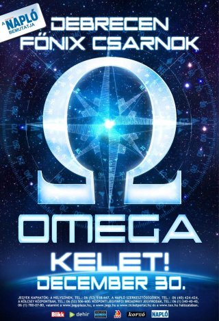 Az Omega Veszprémben és Debrecenben zárja a jubileumi évet