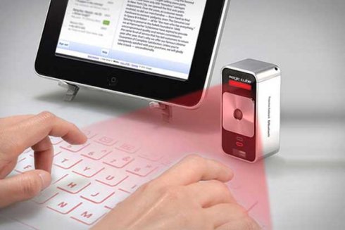 Írj SMS-t lézerrel!