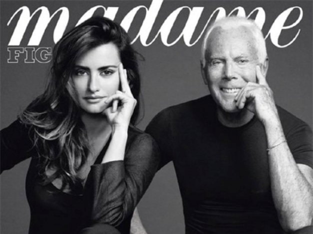 Penelope Cruz Armani nappalijában