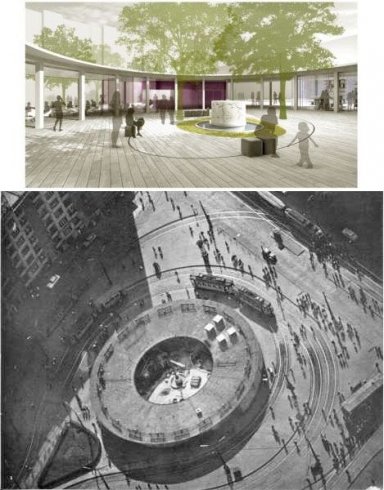 Megújul a Móricz Zsigmond körtéri Gomba