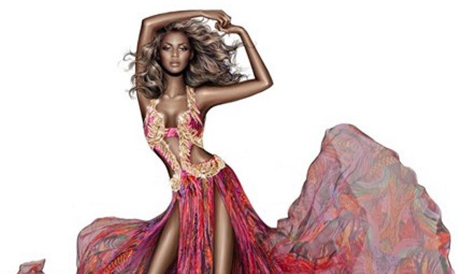 Beyonce virágba borult