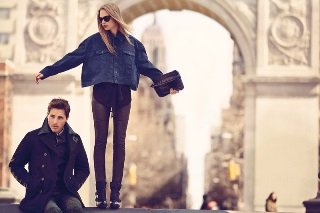 A vicces modell New Yorkban