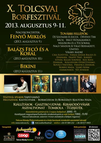 A pincékbe rejtett csodák helye - X. Tolcsvai Borfesztivál