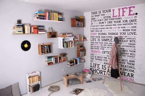 Könyvespolcok másképp