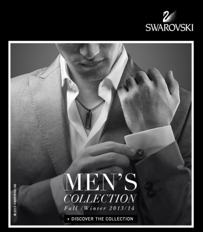 Swarovski férfi vonalon erősít