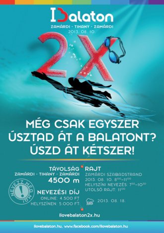 Elég menő vagy, hogy kétszer is átúszd a Balatont?