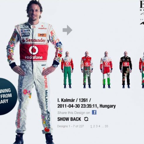 Kalocsai hímzésbe bújtatják Hamiltont és Buttont