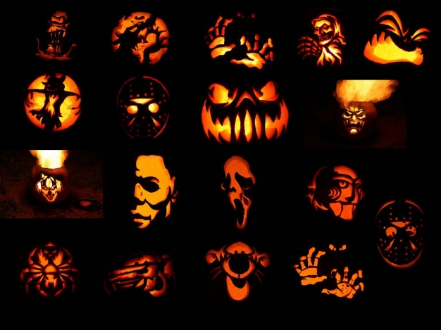 Őrült halloween-i töklámpások