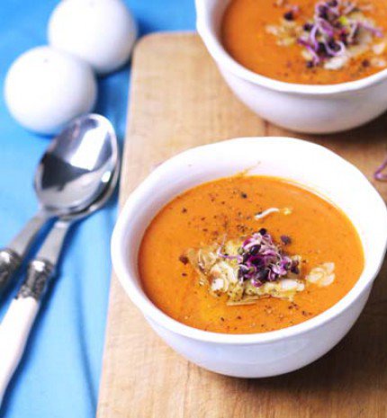 Mai mosoly: Sült paprika krémleves