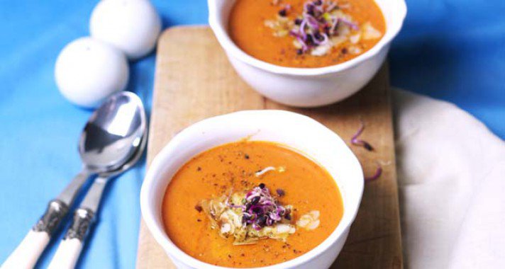 Mai mosoly: Sült paprika krémleves