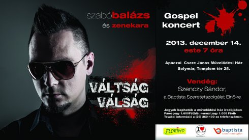 Váltság Válság koncertek a közeljövőben