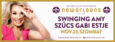 Swinging Amy – Szűcs Gabi estje