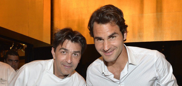 Federer a világ egyik legjobb séfével főzött