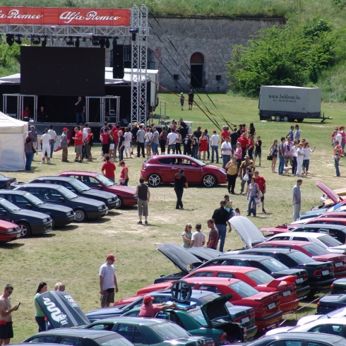 Alfa Romeok találkozója Komáromban