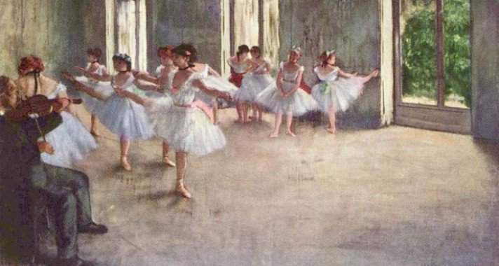 A balerinafestő halálára