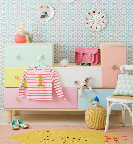 Álomszép színeket a gyerekszobába