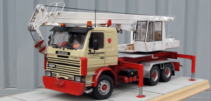 Egy évig építettem: Scania - Gottwald autódaru