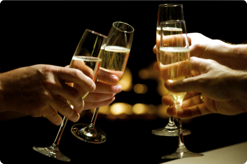 A champagne szimbólumai