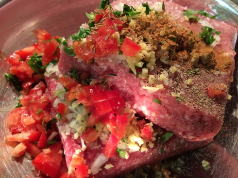 Szörényi Örs konyhája: Kebab mazsolás rizzsel