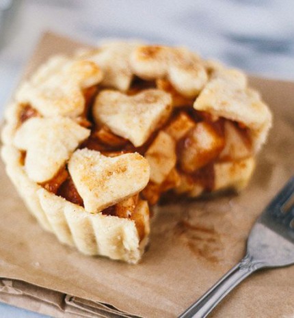 Anyu süt: almás kosárkák