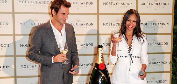 A teniszcsillag találkozása Hollywood csillagaival