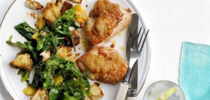 Citrusos csirkesaláta