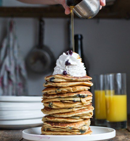 Laktóz- és gluténmentes amerikai palacsinta mandulalisztből