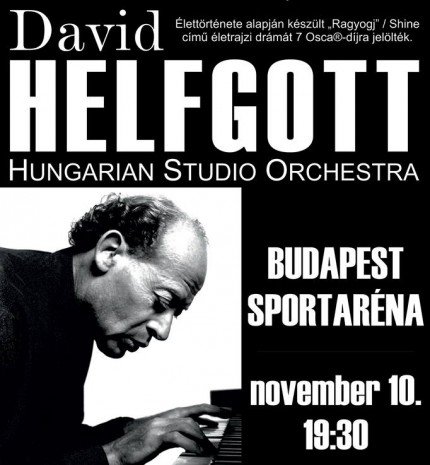 David Helfgott & Hungarian Studio Orchestra koncert