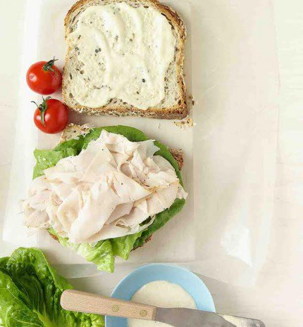 Pulykás Caesar Szendvics