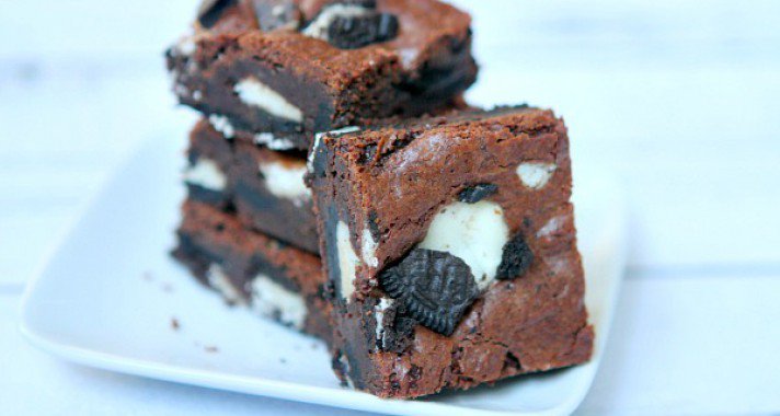 Üdv a Brownie mennyországban! Íme, az Oreos recept!