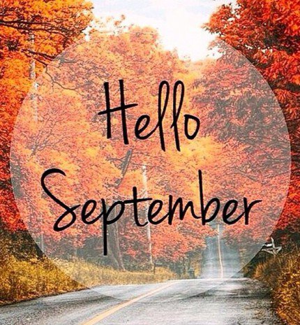 September. Хелло сентябрь. September надпись. September картинки. Надпись hello September.