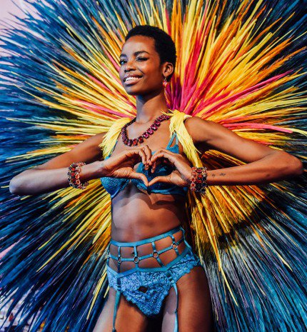 Victoria's Secret backstage 2015