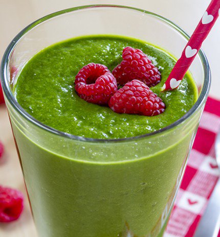 Frissítő zöld smoothie