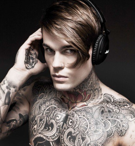 A legszexibb, tetovált modellek