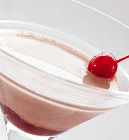 Csokis cseresznyés Martini Valentin-napra