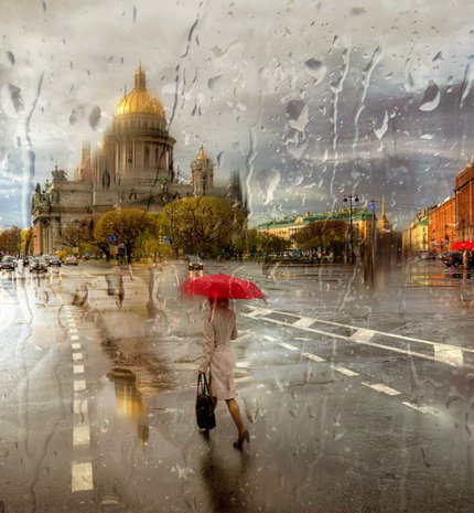 Festői képgaléria az esős orosz hétköznapokról