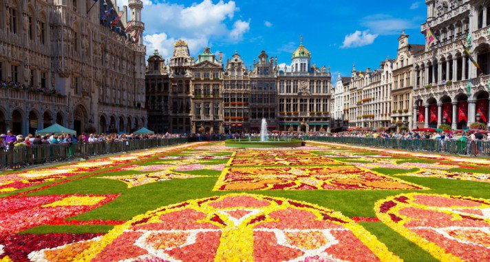 Brüsszel, tavasszal