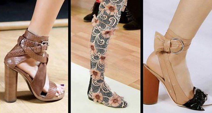 Nagy, tavaszi cipő kalendárka