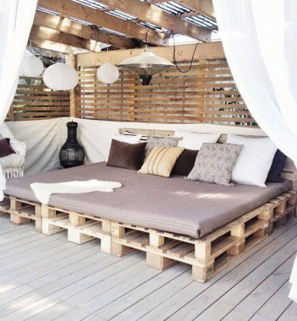 20+ kültéri raklap inspiráció