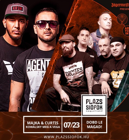 Duplázz a PLÁZSon – Majka & Curtis és Kowalsky Meg a Vega koncert