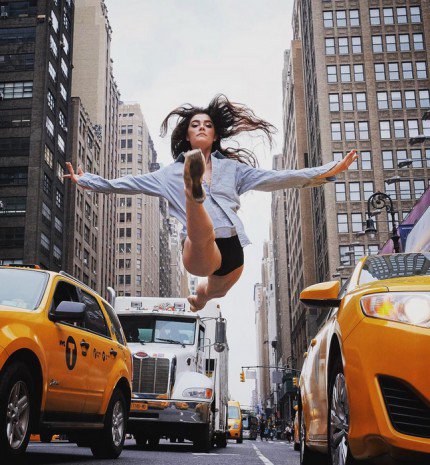 Lélegzetelállító fotósorozat készült New York utcáin