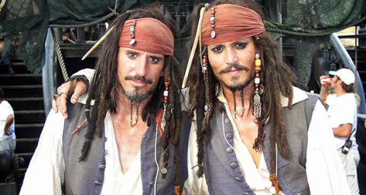 Lehull a lepel: Színészek és kaszkadőrjeik