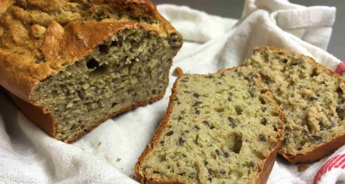 Cukkini kenyér recept